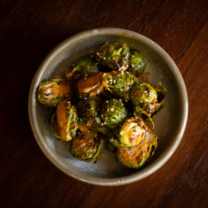 Charred Brussel Sprouts