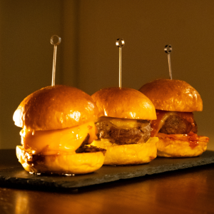Trio Beef Sliders